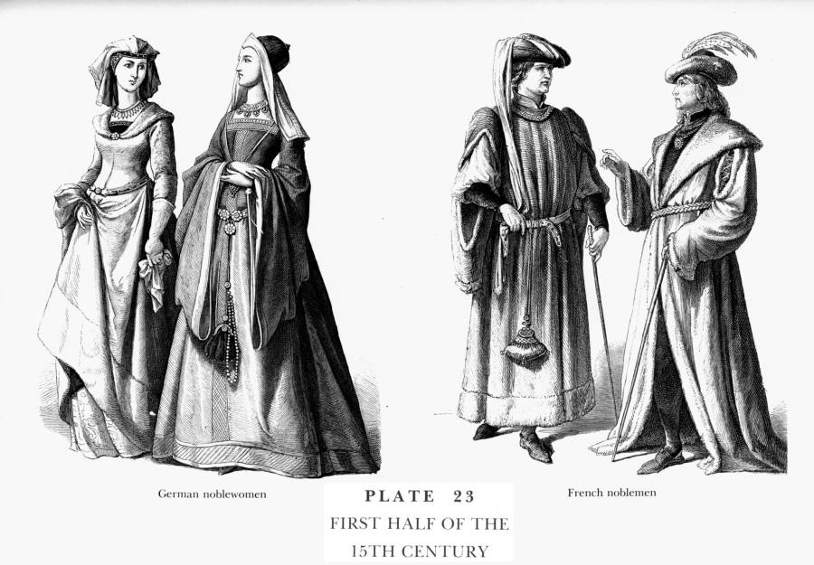 Planche 23b Premiere moitie du XVeme Siecle - FirstHalf of the 15Th Century.jpg